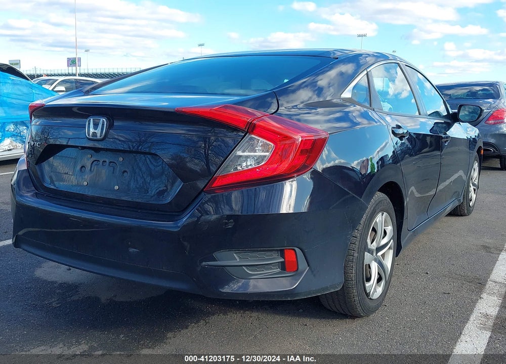 2016 HONDA CIVIC VIN: 19XFC2F55GE240923