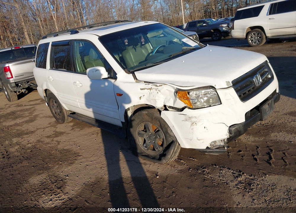 2006 HONDA PILOT EX-L VIN: 2HKYF18556H559191