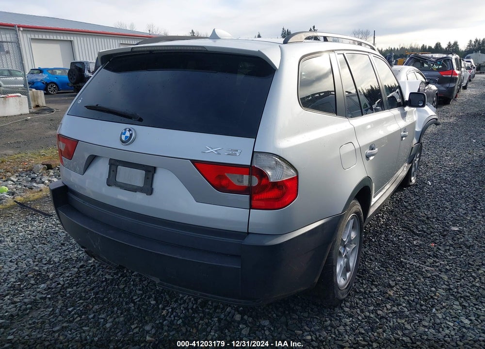 2004 BMW X3 2.5I VIN: WBXPA73454WB29718