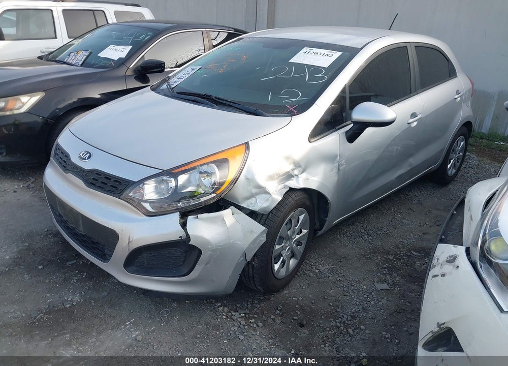 2014 KIA RIO LX VIN: KNADM5A33E6406657