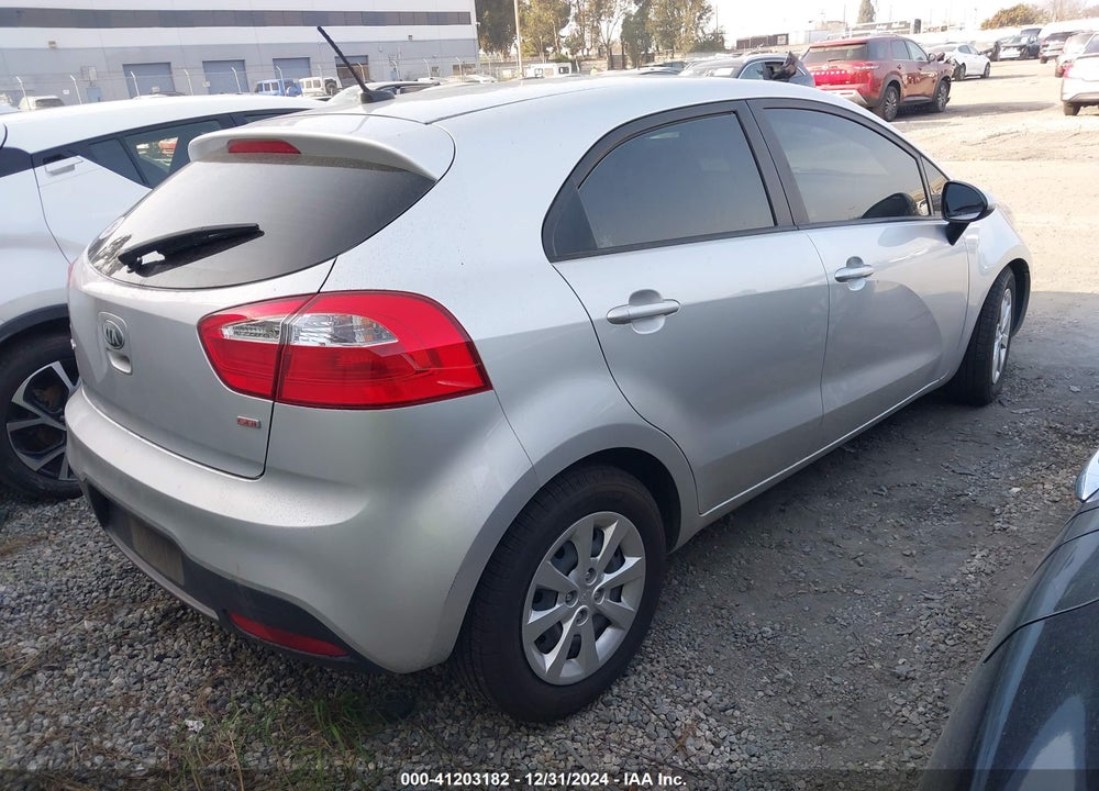 2014 KIA RIO LX VIN: KNADM5A33E6406657