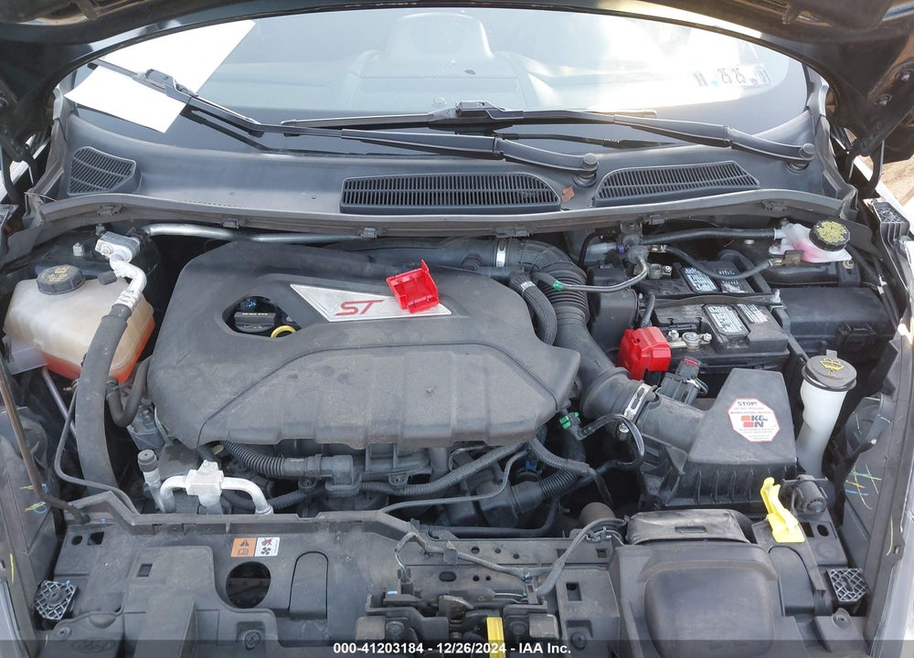 2018 FORD FIESTA ST VIN: 3FADP4GX1JM132177
