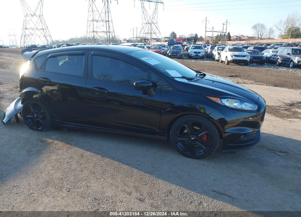 2018 FORD FIESTA ST VIN: 3FADP4GX1JM132177