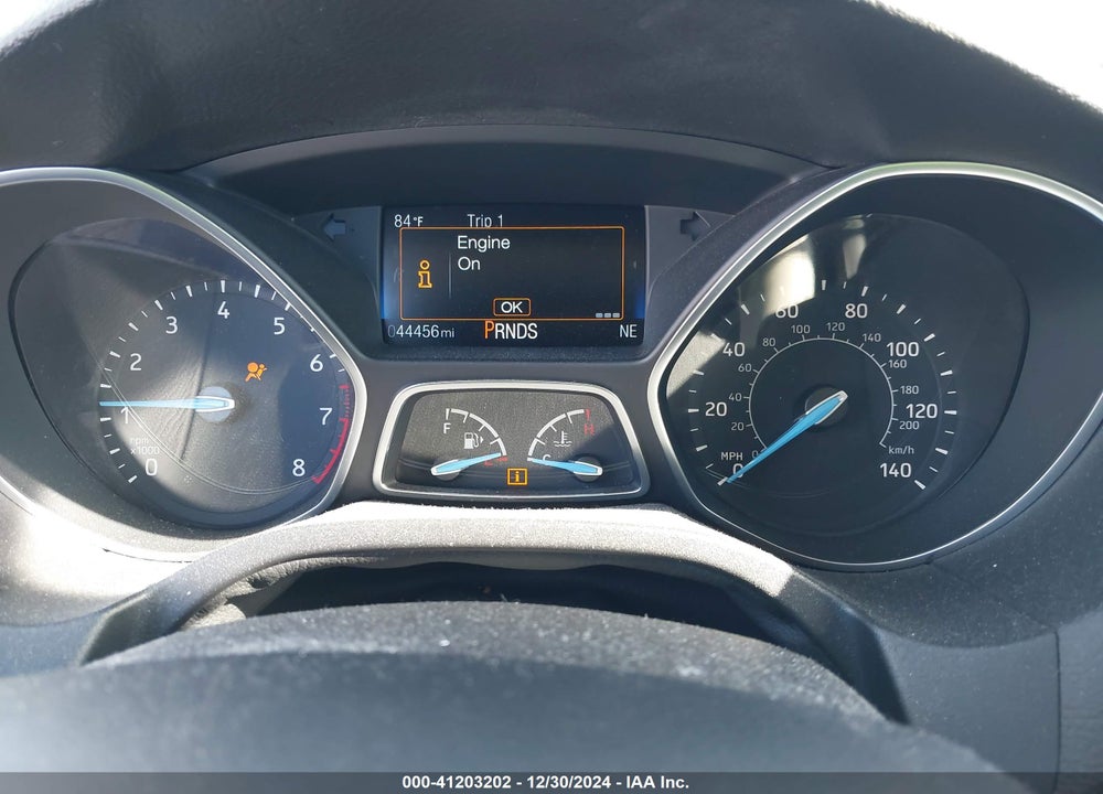 2017 FORD FOCUS TITANIUM VIN: 1FADP3N20HL309881