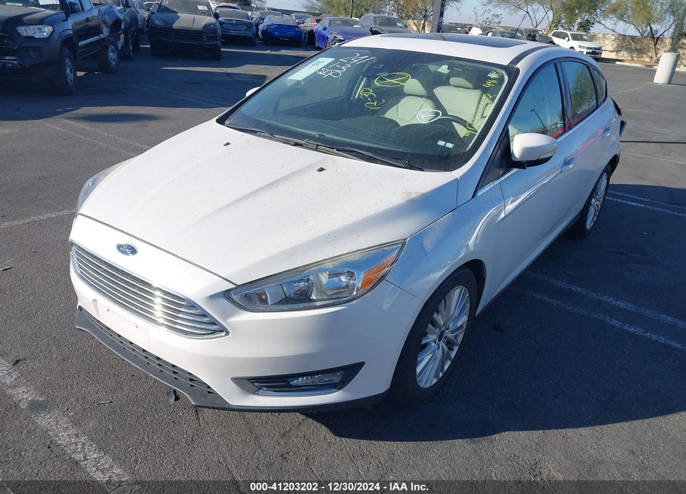 2017 FORD FOCUS TITANIUM VIN: 1FADP3N20HL309881