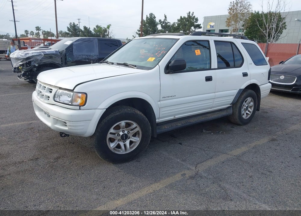2002 ISUZU RODEO LS 3.2L V6/LSE 3.2L V6/S 3.2L V6 VIN: 4S2CK58W324317090