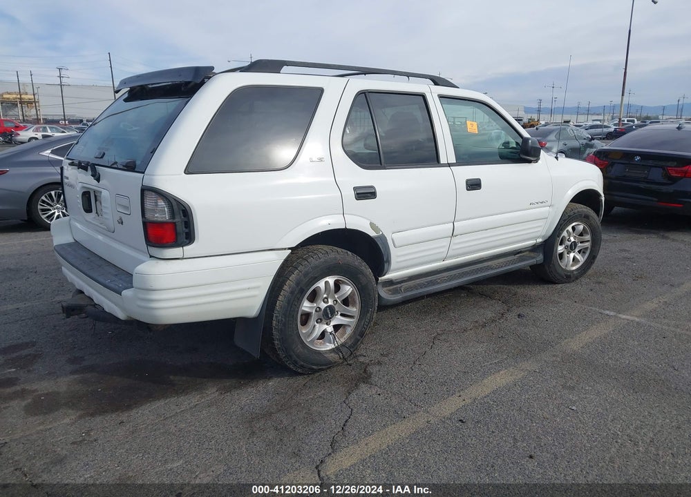 2002 ISUZU RODEO LS 3.2L V6/LSE 3.2L V6/S 3.2L V6 VIN: 4S2CK58W324317090