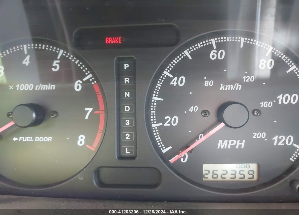 2002 ISUZU RODEO LS 3.2L V6/LSE 3.2L V6/S 3.2L V6 VIN: 4S2CK58W324317090