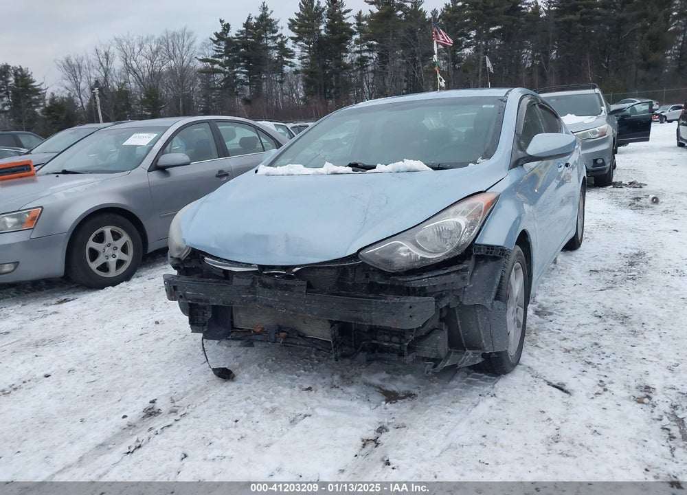 2011 HYUNDAI ELANTRA GLS (ULSAN PLANT) VIN: KMHDH4AE4BU114232