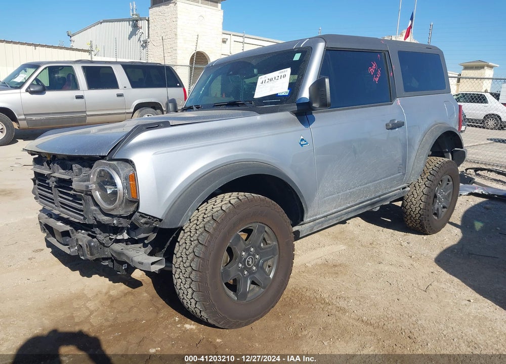 2024 FORD BRONCO BLACK DIAMOND VIN: 1FMDE1AH6RLA22976