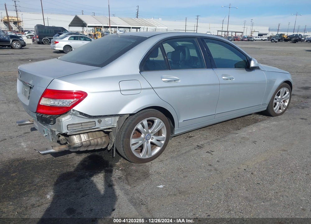 2008 MERCEDES-BENZ C 300 VIN: WDDGF54X18F078934