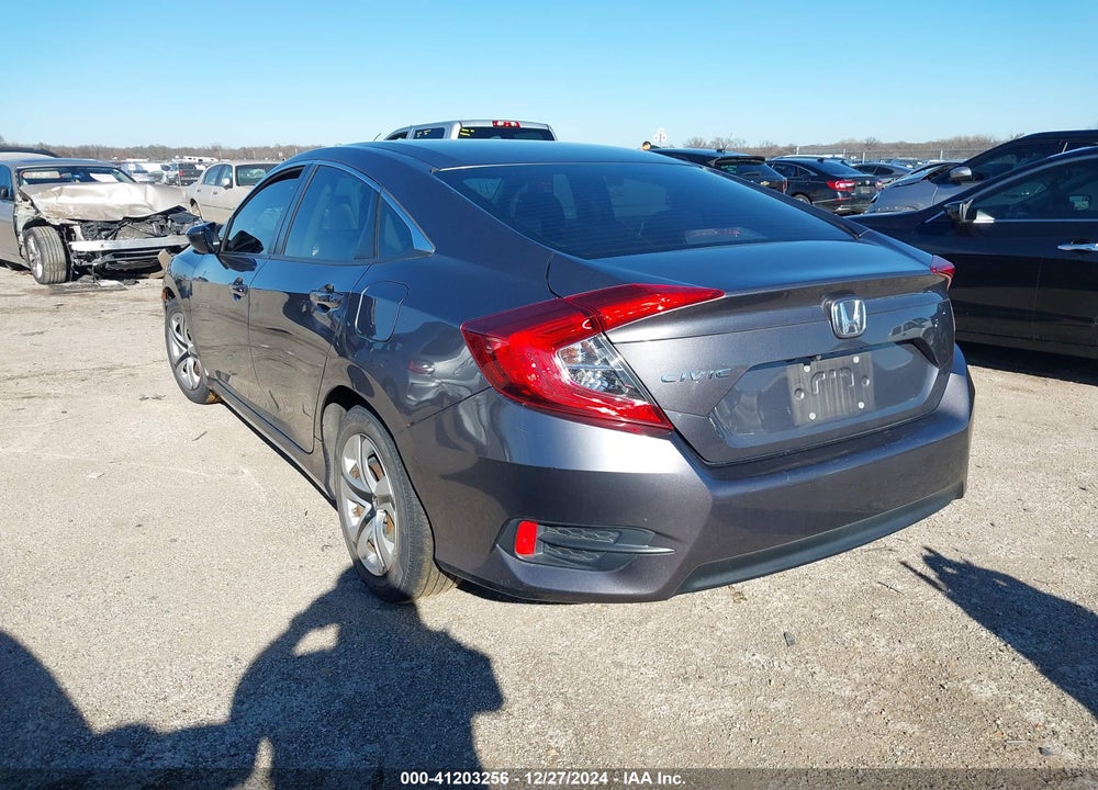 2018 HONDA CIVIC LX VIN: 19XFC2F55JE029941