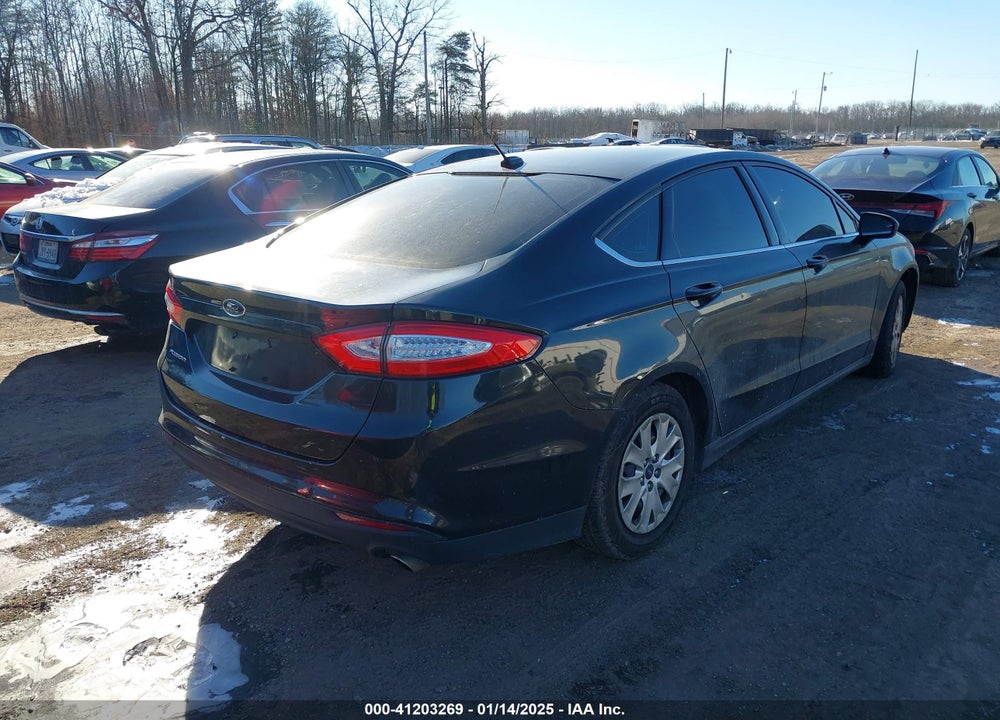 2014 FORD FUSION S VIN: 1FA6P0G79E5359470