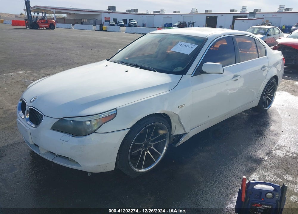 2006 BMW 525I VIN: WBANE53546CK80800
