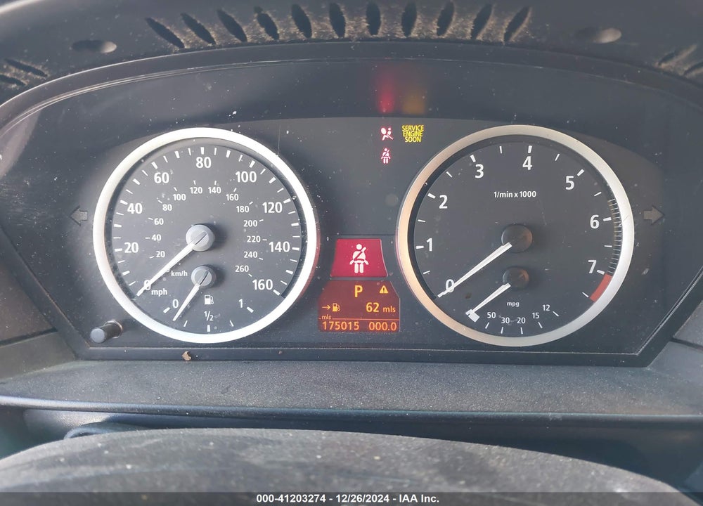 2006 BMW 525I VIN: WBANE53546CK80800