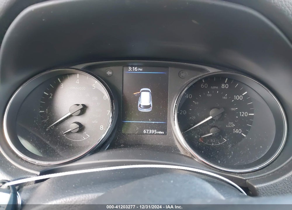 2020 NISSAN ROGUE SV FWD VIN: JN8AT2MT4LW012735