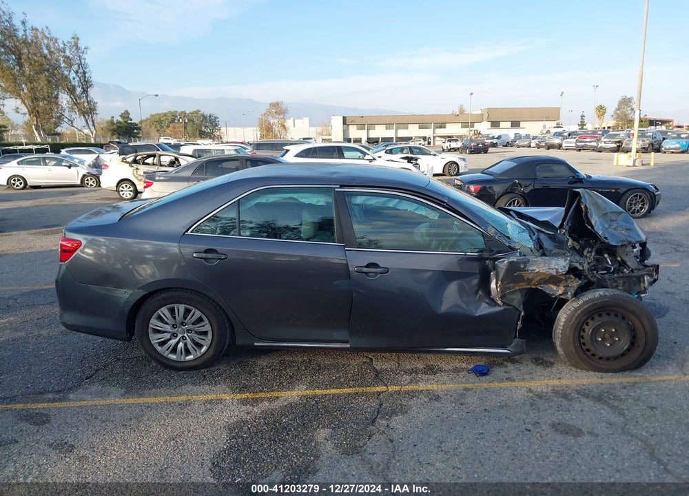 2013 TOYOTA CAMRY LE VIN: 4T1BF1FK9DU237957
