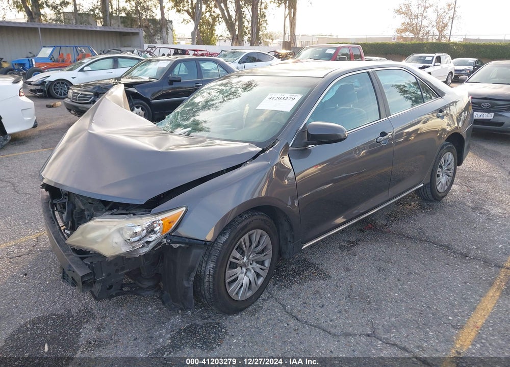2013 TOYOTA CAMRY LE VIN: 4T1BF1FK9DU237957