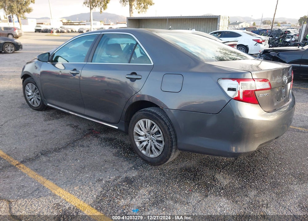 2013 TOYOTA CAMRY LE VIN: 4T1BF1FK9DU237957