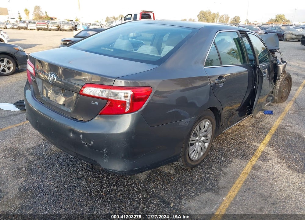 2013 TOYOTA CAMRY LE VIN: 4T1BF1FK9DU237957