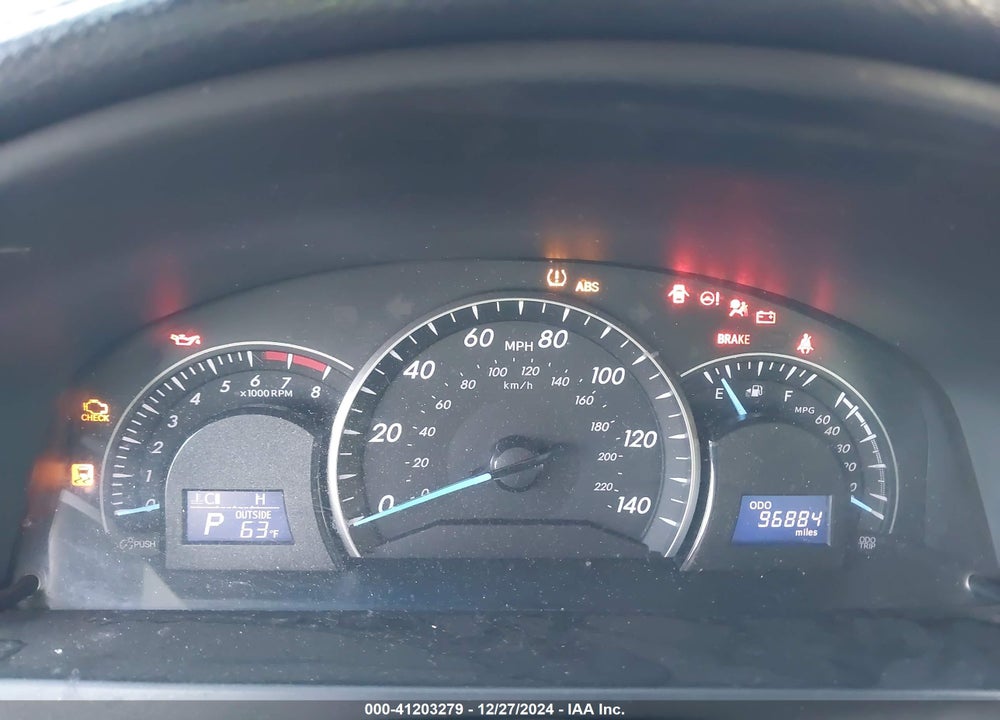 2013 TOYOTA CAMRY LE VIN: 4T1BF1FK9DU237957