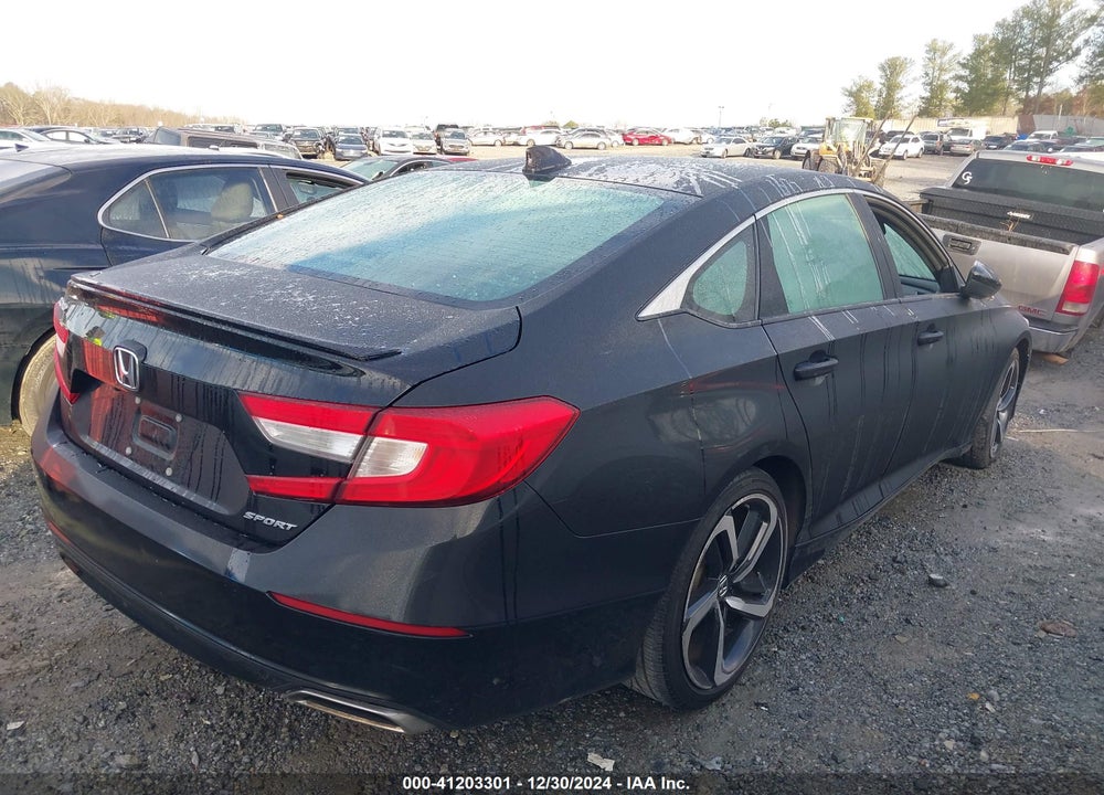 2021 HONDA ACCORD SPORT VIN: 1HGCV1F3XMA066420