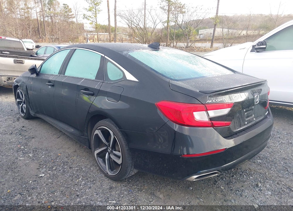 2021 HONDA ACCORD SPORT VIN: 1HGCV1F3XMA066420