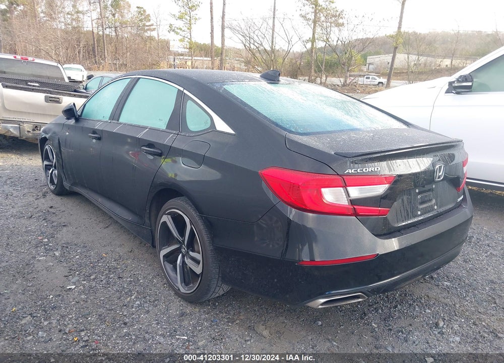 2021 HONDA ACCORD SPORT VIN: 1HGCV1F3XMA066420