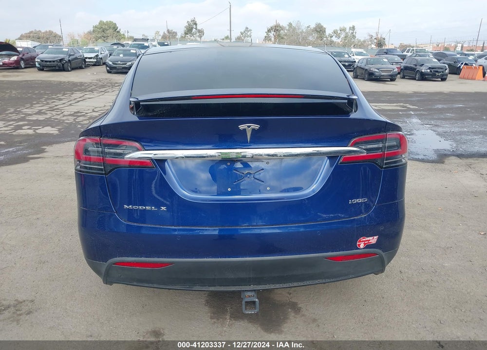 2017 TESLA MODEL X VIN: 5YJXCBE25HF076502