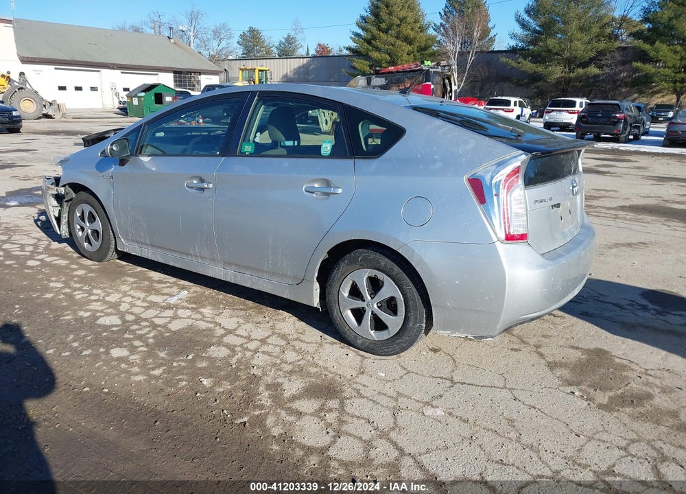 2014 TOYOTA PRIUS TWO VIN: JTDKN3DUXE1821326