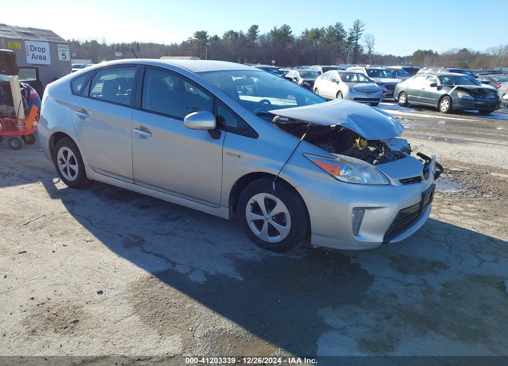 2014 TOYOTA PRIUS TWO VIN: JTDKN3DUXE1821326