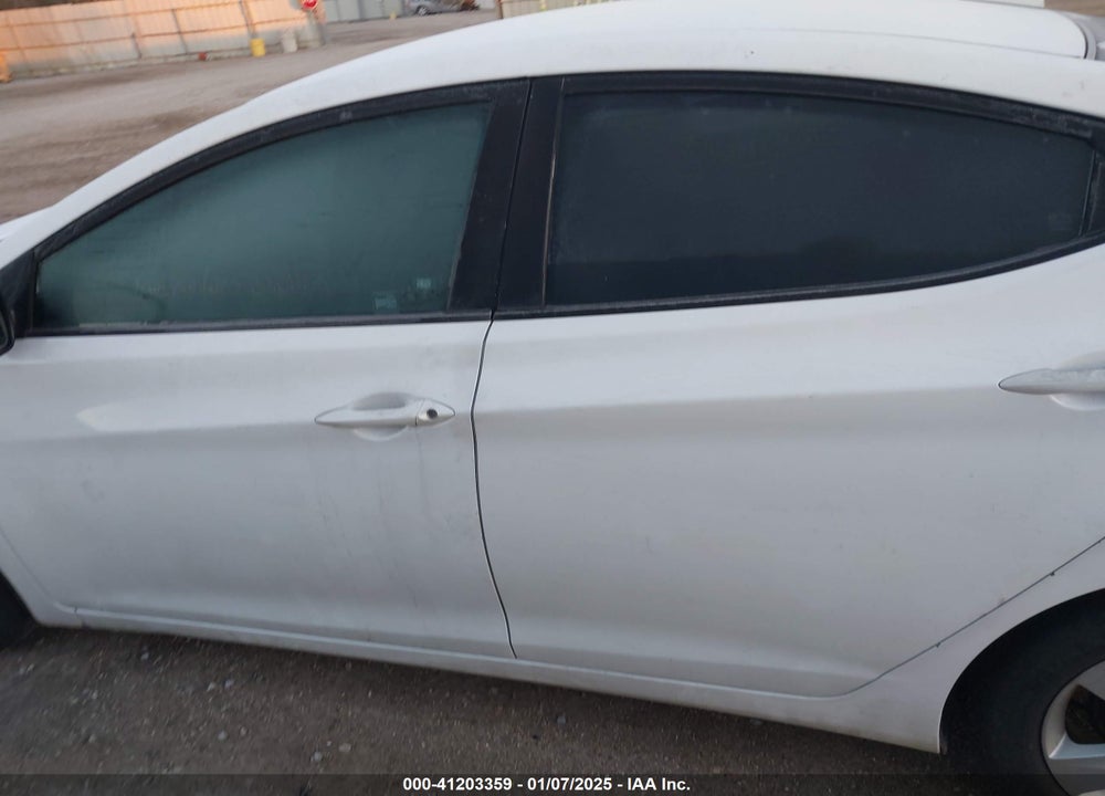 2013 HYUNDAI ELANTRA GLS VIN: 5NPDH4AE0DH263786