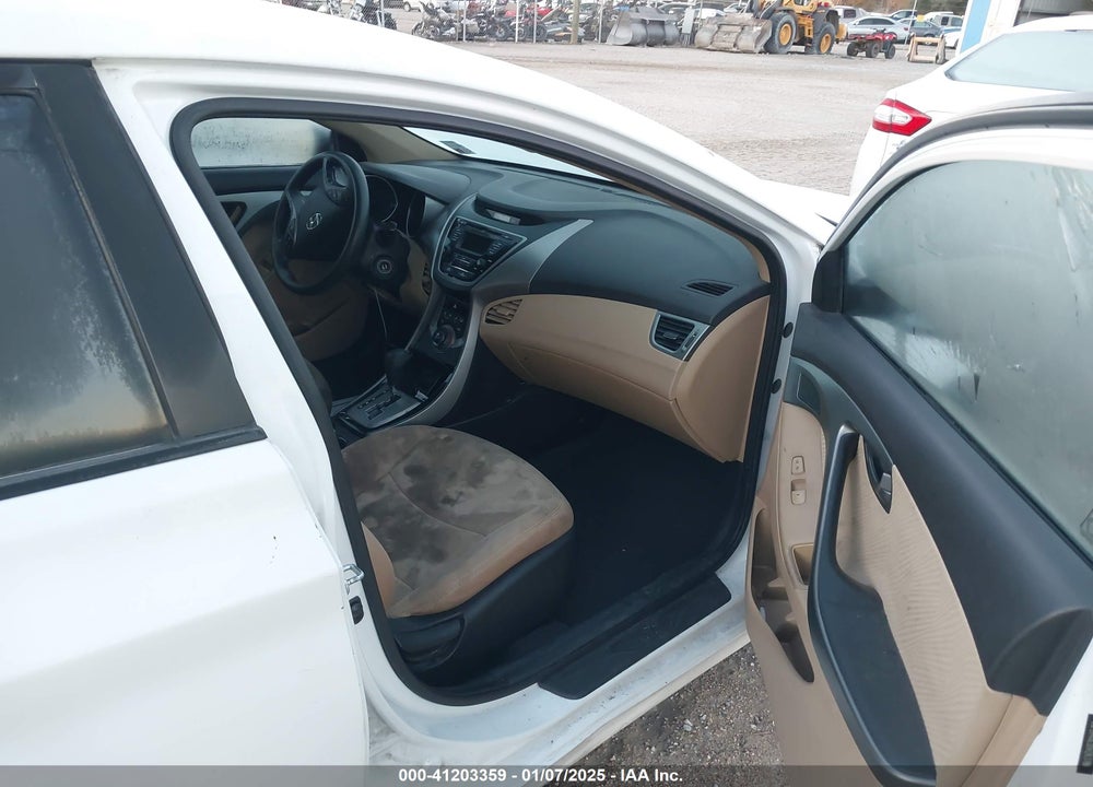 2013 HYUNDAI ELANTRA GLS VIN: 5NPDH4AE0DH263786