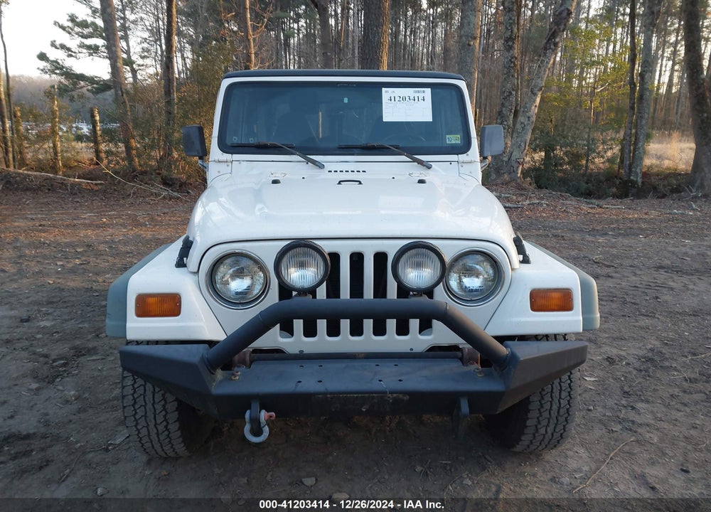 1999 JEEP WRANGLER SPORT VIN: 1J4FY19S4XP459685