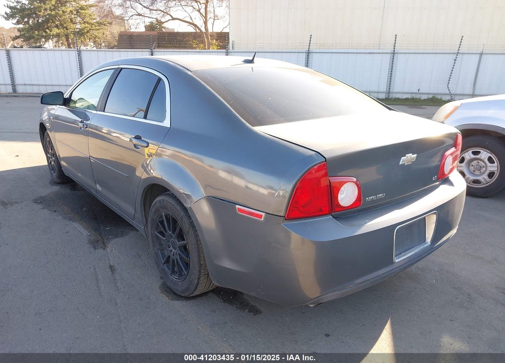 2008 CHEVROLET MALIBU LS VIN: 1G1ZG57B28F161314