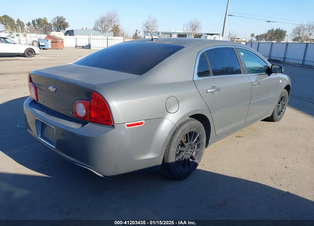 2008 CHEVROLET MALIBU LS VIN: 1G1ZG57B28F161314