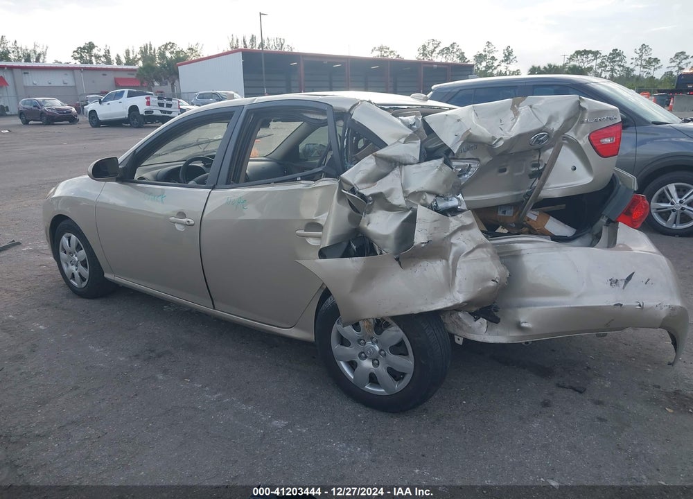 2007 HYUNDAI ELANTRA GLS/LIMITED/SE VIN: KMHDU46D07U208613
