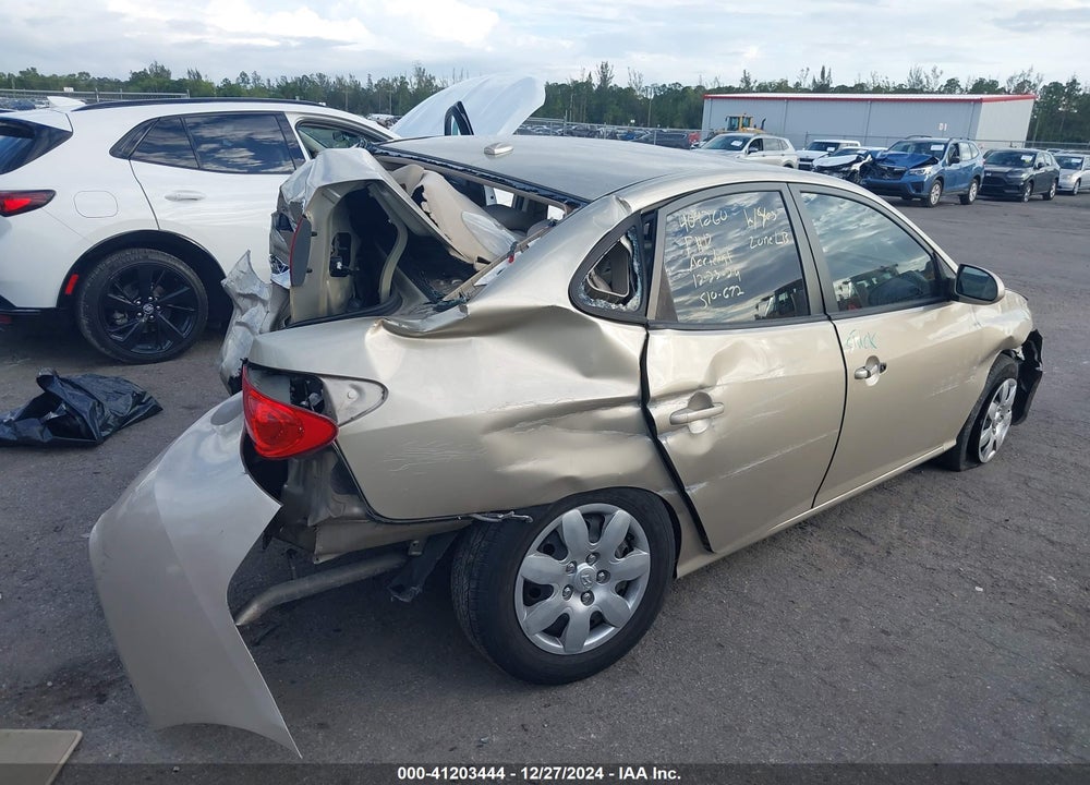 2007 HYUNDAI ELANTRA GLS/LIMITED/SE VIN: KMHDU46D07U208613