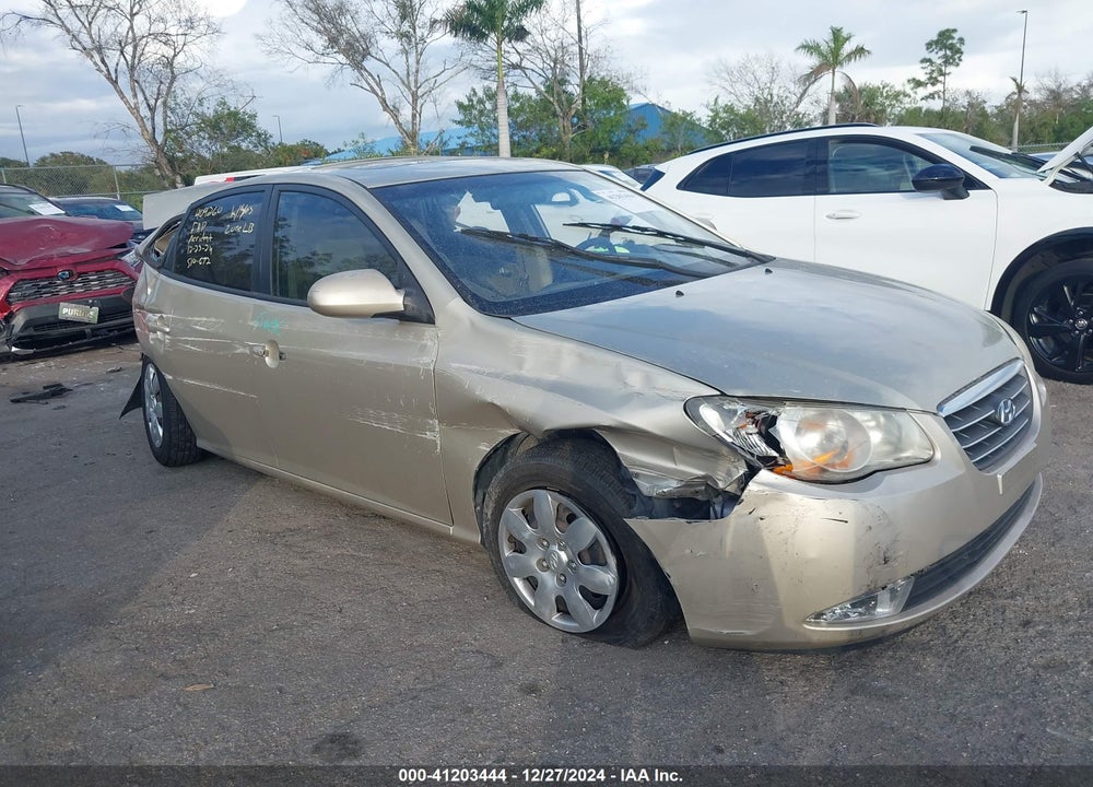 2007 HYUNDAI ELANTRA GLS/LIMITED/SE VIN: KMHDU46D07U208613