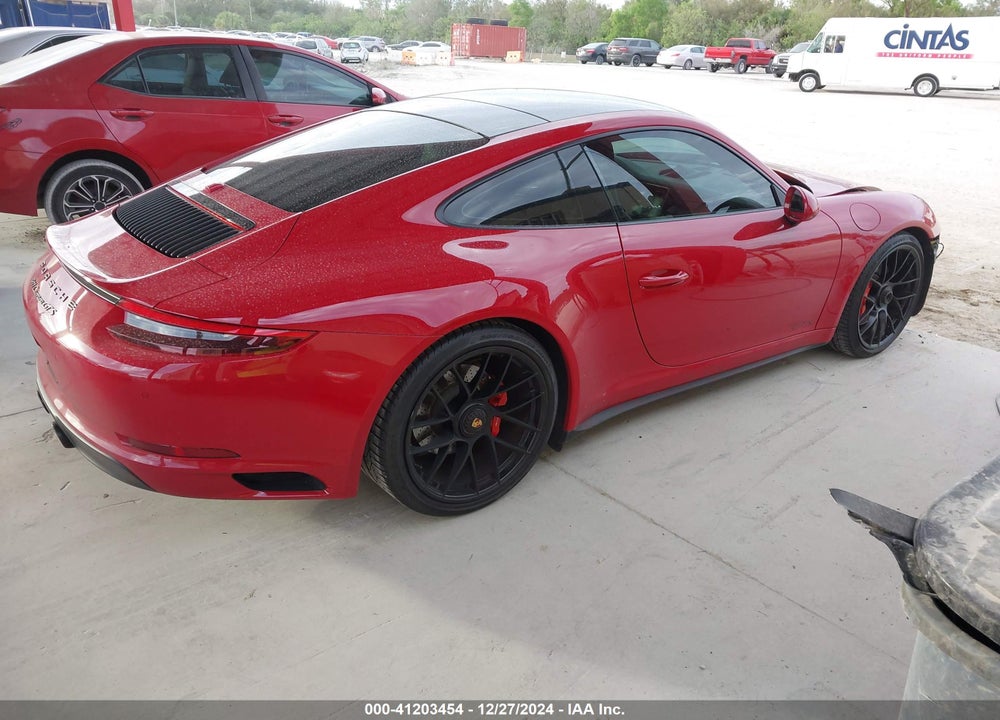 2019 PORSCHE 911 CARRERA GTS VIN: WP0AB2A9XKS115753