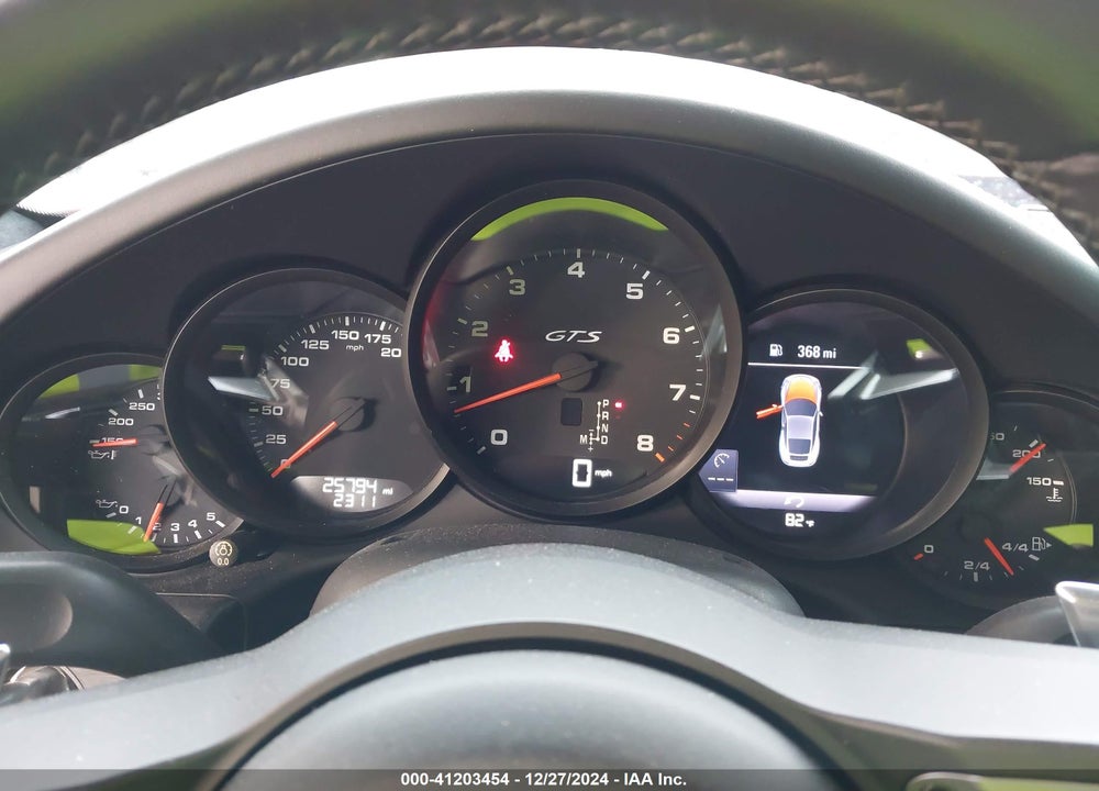 2019 PORSCHE 911 CARRERA GTS VIN: WP0AB2A9XKS115753