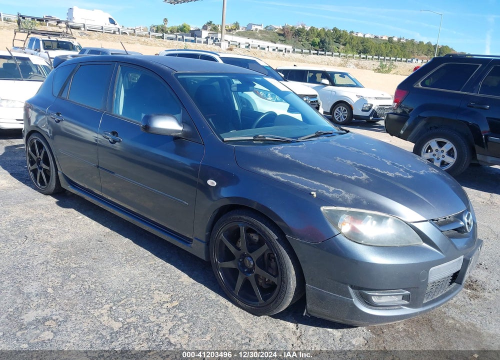 2009 MAZDA SPEED3 GRAND TOURING VIN: JM1BK34M491245151