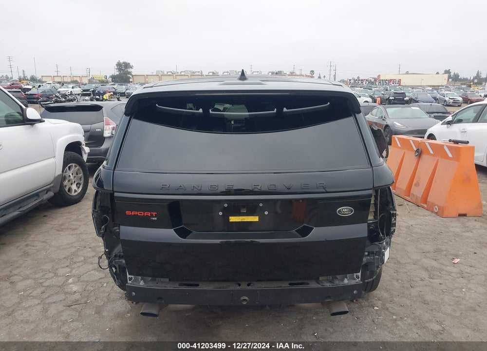 2020 LAND ROVER RANGE ROVER SPORT HSE MHEV VIN: SALWR2SU9LA886600