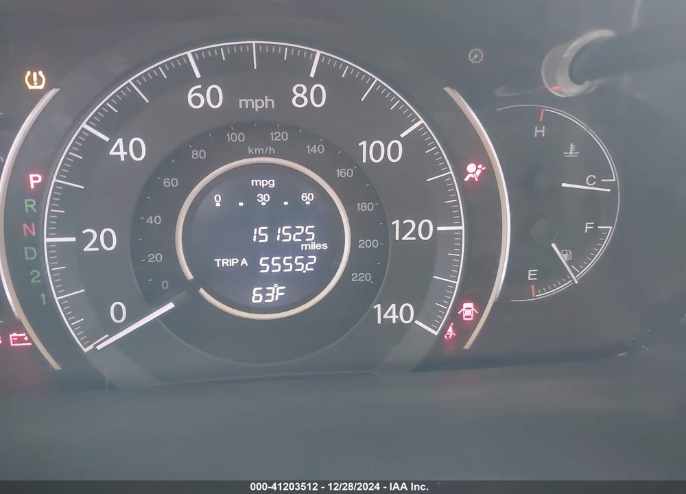 2013 HONDA CR-V VIN: 2HKRM4H70DH615404