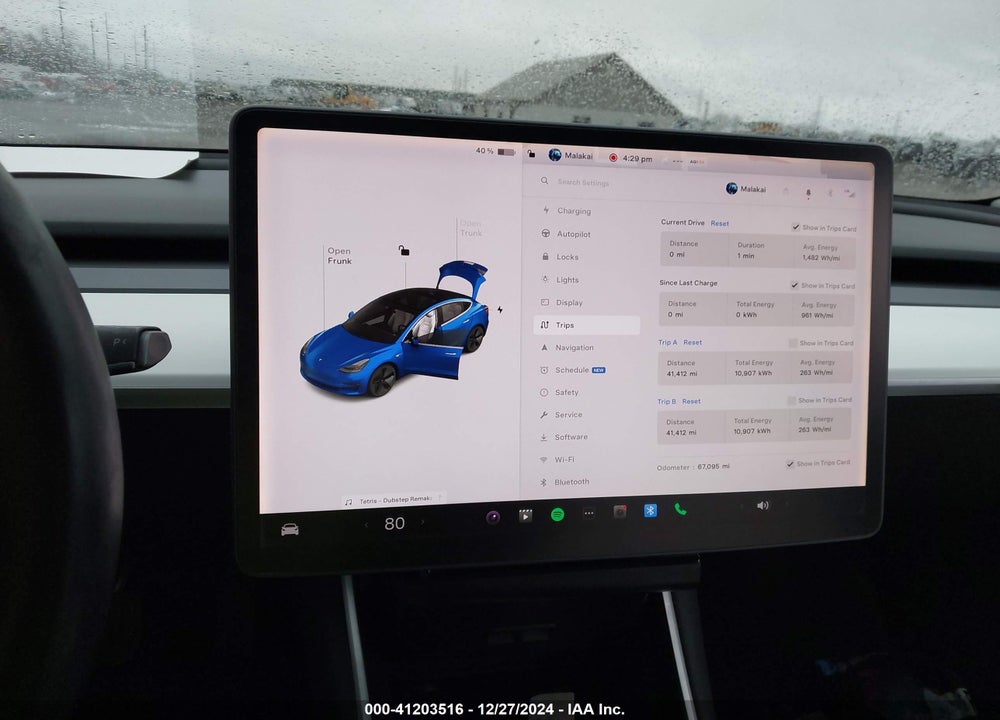 2019 TESLA MODEL 3 VIN: 5YJ3E1EA6KF323642