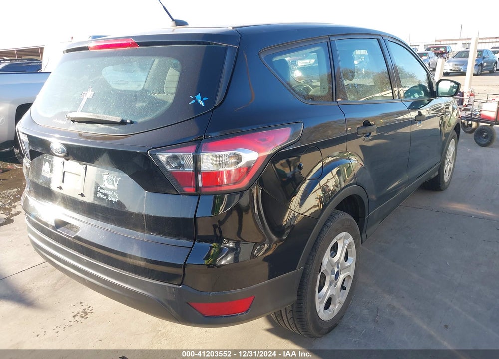 2017 FORD ESCAPE S VIN: 1FMCU0F78HUA93355
