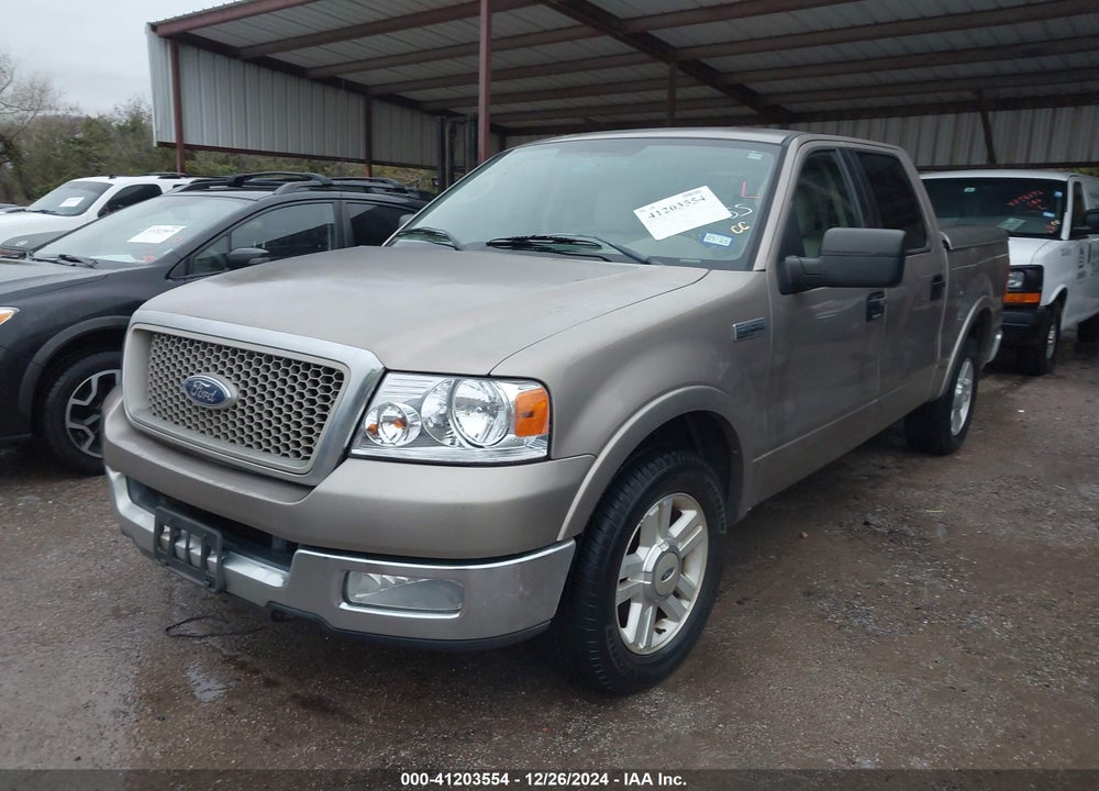 2004 FORD F-150 LARIAT/XLT VIN: 1FTPW12504KC20938