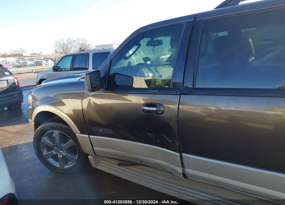 2008 FORD EXPEDITION EL EDDIE BAUER/KING RANCH VIN: 1FMFK18568LA81716