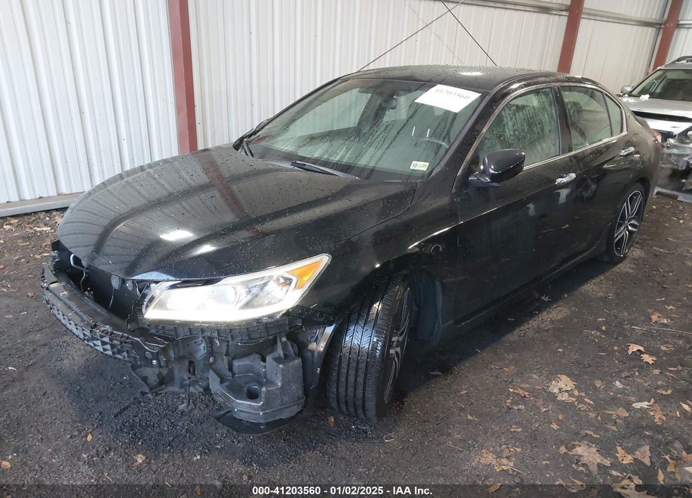 2017 HONDA ACCORD SPORT SE VIN: 1HGCR2F19HA123026