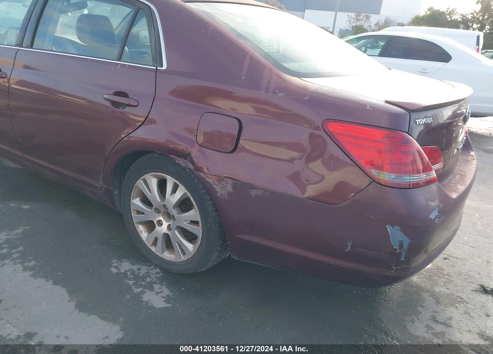 2008 TOYOTA AVALON TOURING VIN: 4T1BK36BX8U283939